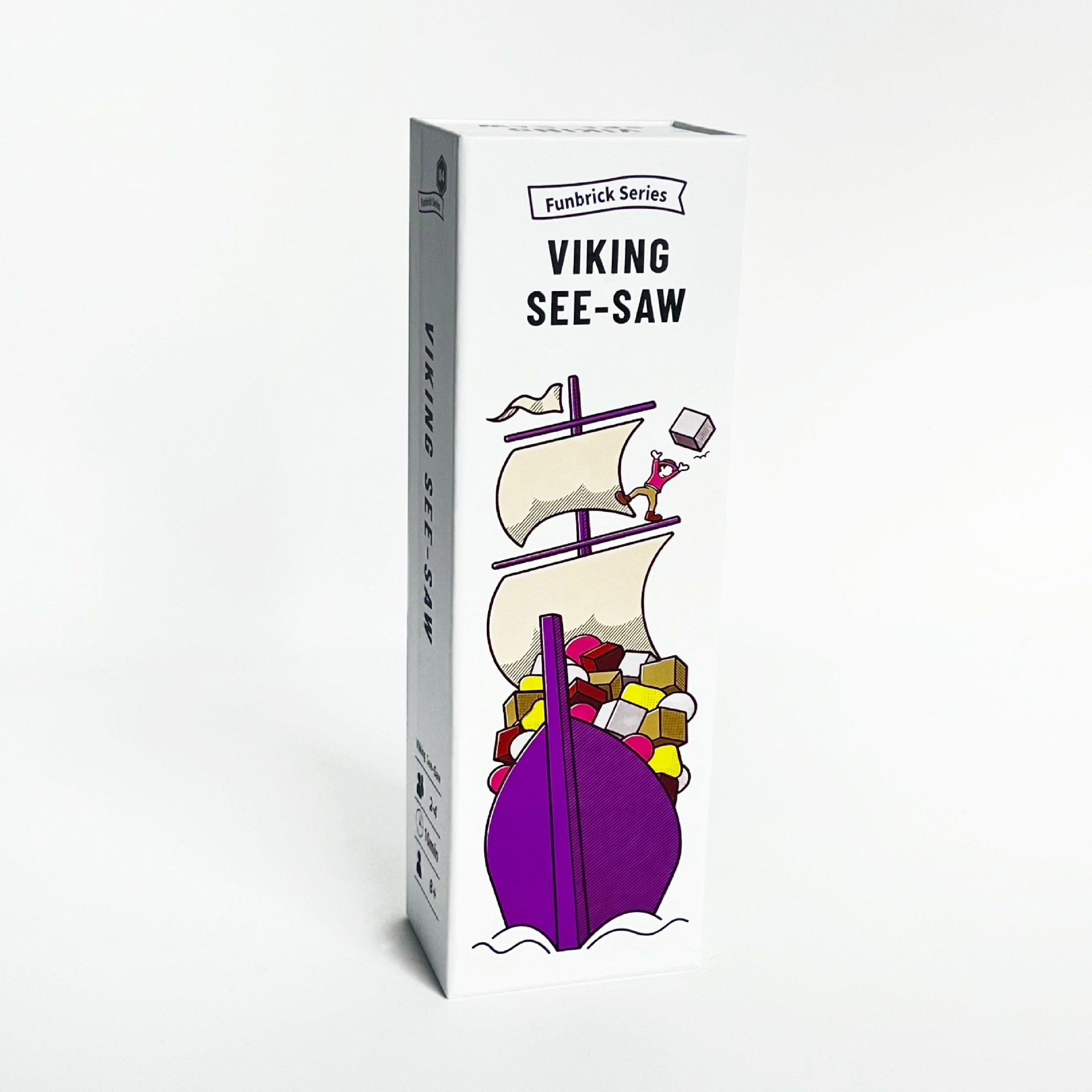 Board Game Vikings - Viking Seesaw bordspel - evenwichts- en
