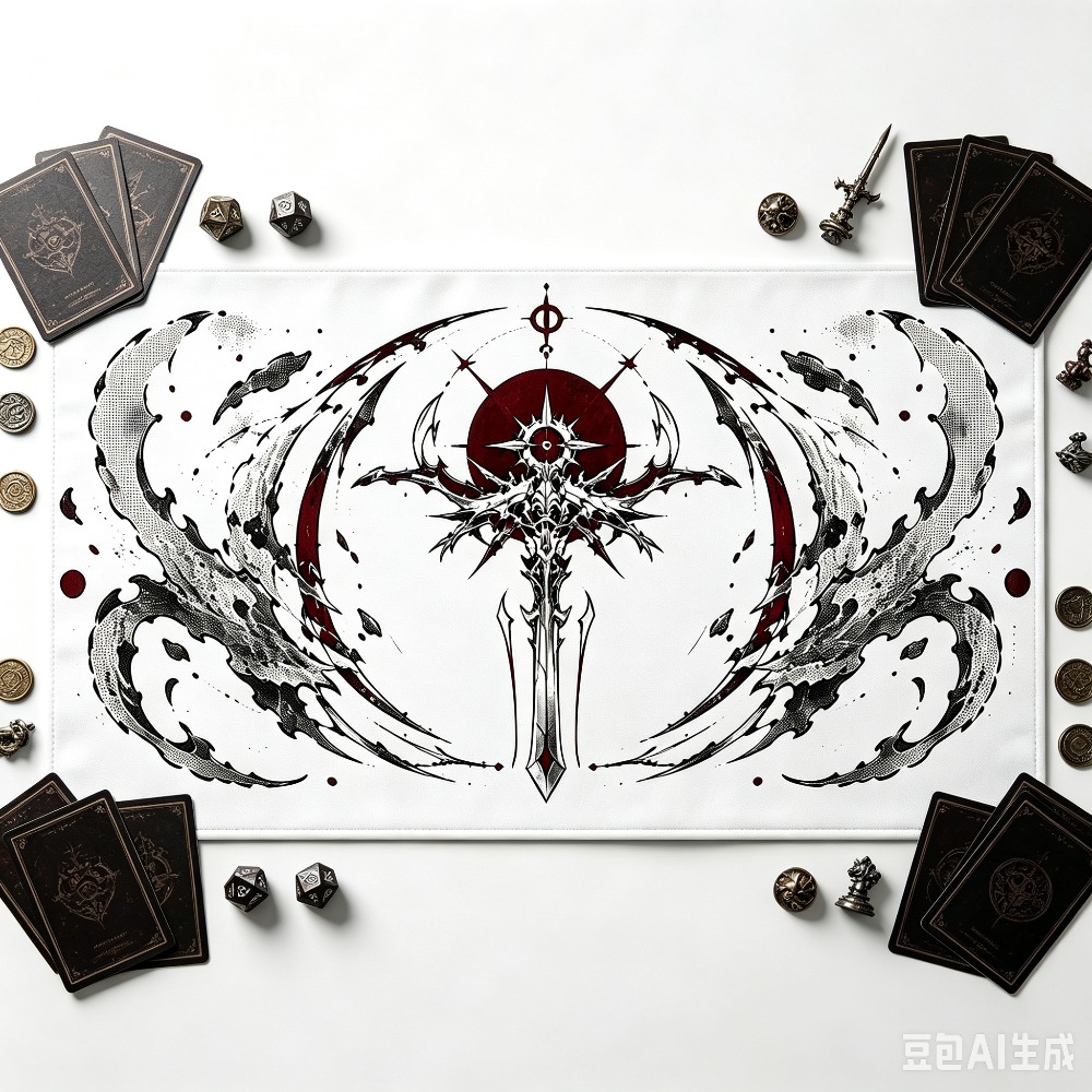 Board Game Holis - Dark Holy Sword TCG Speelmat Antislip