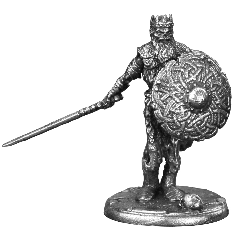 Board Game Vikings - Viking Skull Warrior Corps Metal Ancient