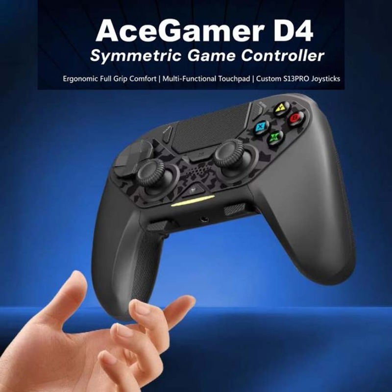 Board Game Android - AceGamer D4 Draadloze Steam Controller Symmetrische