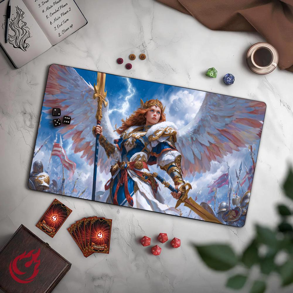 Board Game Holis - Holy Angel Commander TCG Speelmat Magic