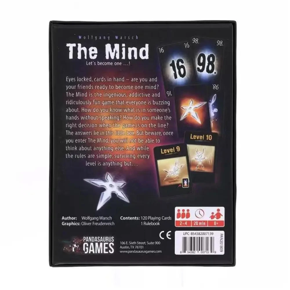 NIEUW Het Mind Card Game Party - Board Game Dots recensie en prijs