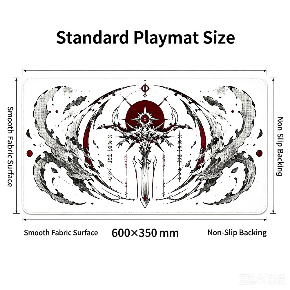 Dark Holy Sword TCG Speelmat A - Board Game Holis recensie en prijs