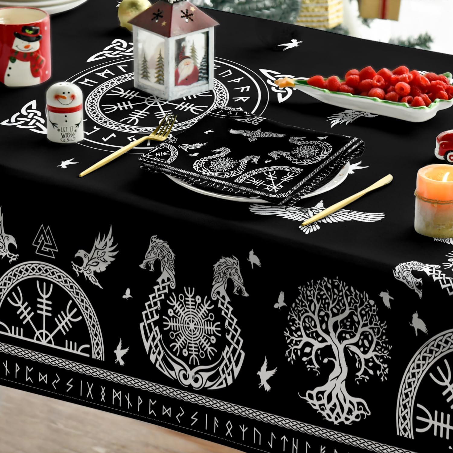 Zwarte Viking Raven Helm van A - Board Game Vikings recensie en prijs