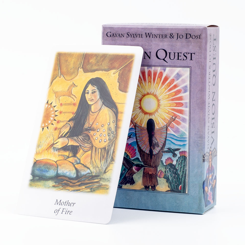 Vision Quest Tarot 78-kaartspe - Board Game Dots recensie en prijs