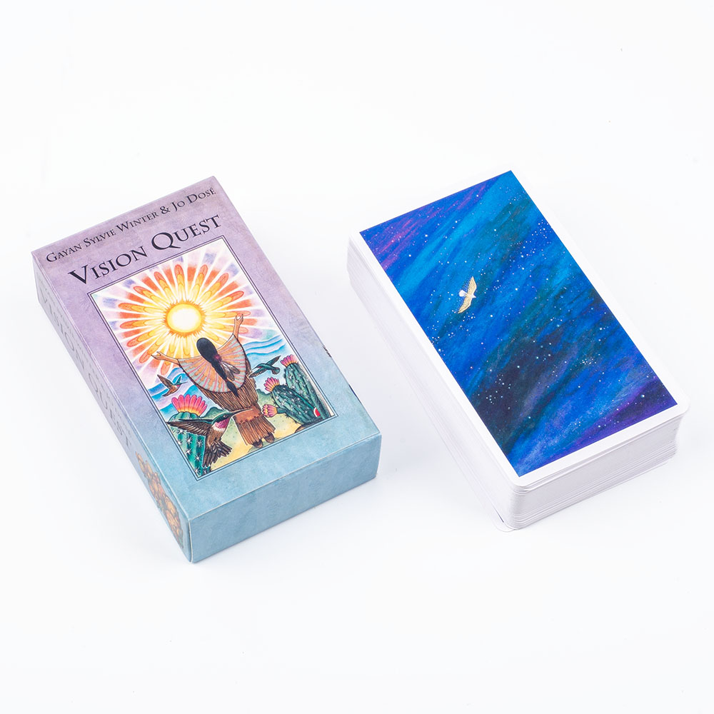 Vision Quest Tarot 78-kaartspe - Board Game Dots recensie en prijs