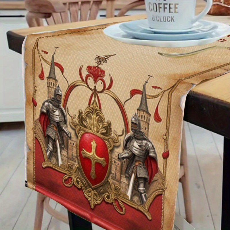 1-delig tafelvlag met retro ri - Board Game Cafe recensie en prijs