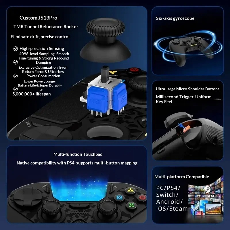 AceGamer D4 Draadloze Steam Co - Board Game Android recensie en prijs