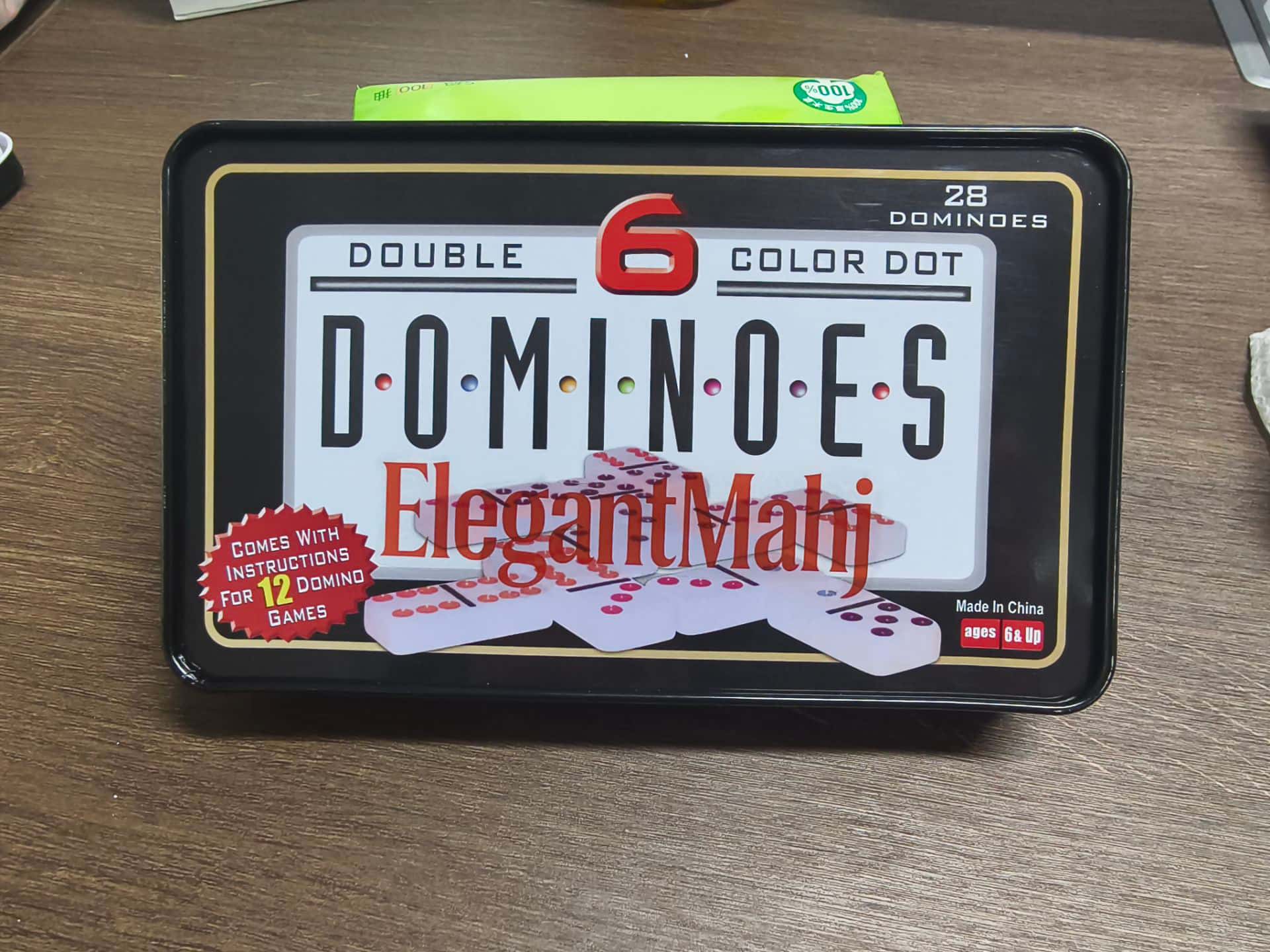 ElegantMahj Dubbele Zes Domino - Board Game Dots recensie en prijs