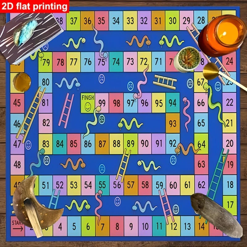 Kleurrijk bordspel met slangen - Board Game Cafe recensie en prijs